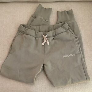 For Days Sage Green Joggers